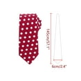thumbnail image 3 of INSPIRE CHIC Men's Polka Dots Pocket Square With Self-Tied Neck Tie Sets for Business Suit, 3 of 6