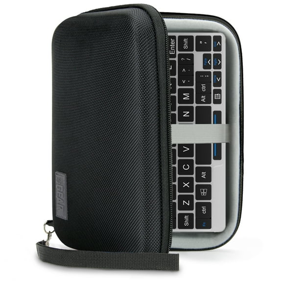 GPD Pocket 7" Mini Laptop PC Hard Shell Storage Travel Case by USA Gear - HS7.5 for 7 Inch Notebook