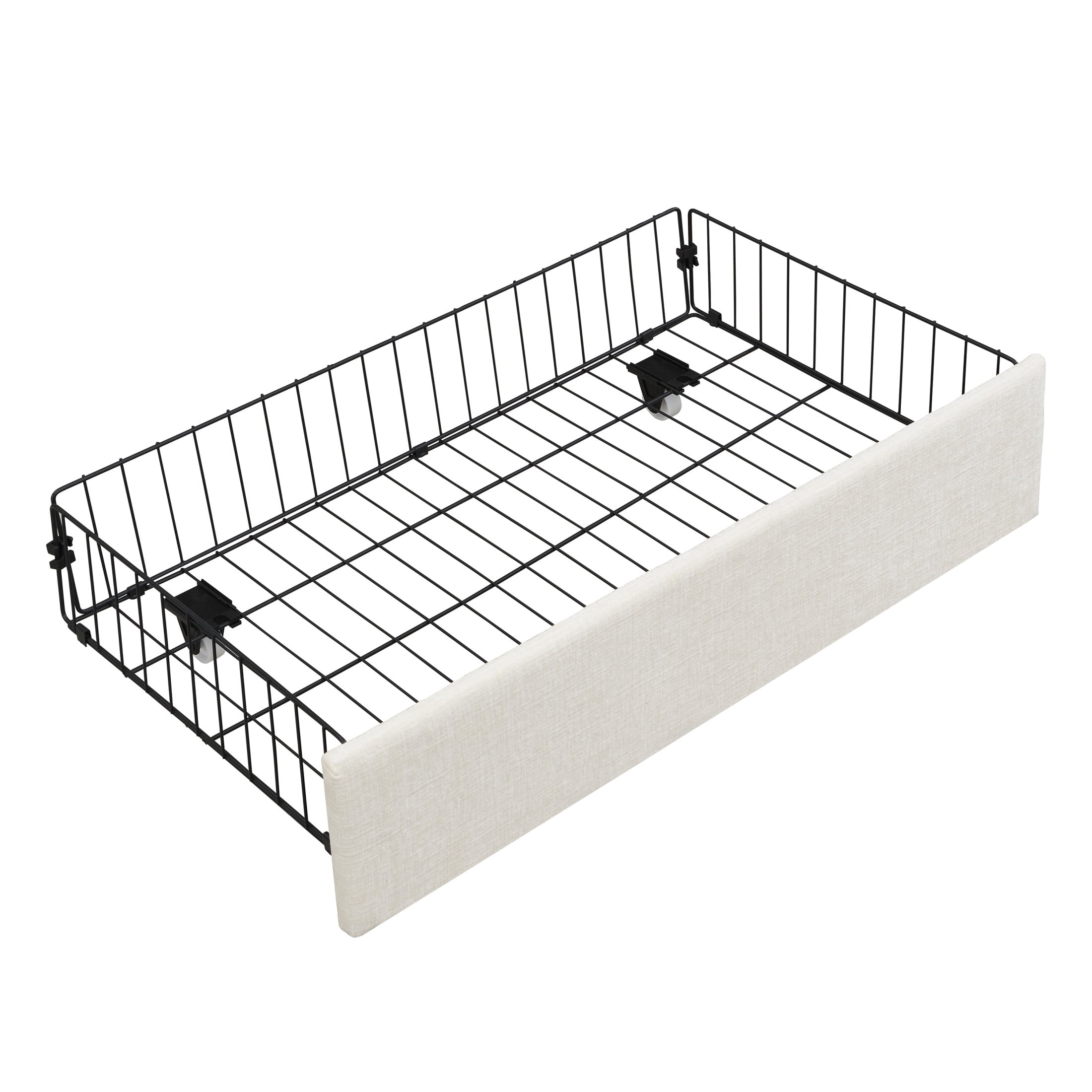 Christopher Knight Home King Chenille Upholstered Storage Bed Frame with 4 Drawers, Beige