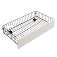 thumbnail image 4 of Christopher Knight Home Queen Chenille Upholstered Storage Bed Frame with 4 Drawers, Beige, 4 of 12
