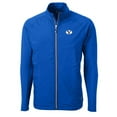 thumbnail image 2 of Men's Cutter & Buck Royal BYU Cougars Big & Tall Adapt Eco Knit Hybrid Recycled Full-Zip Jacket, 2 of 3