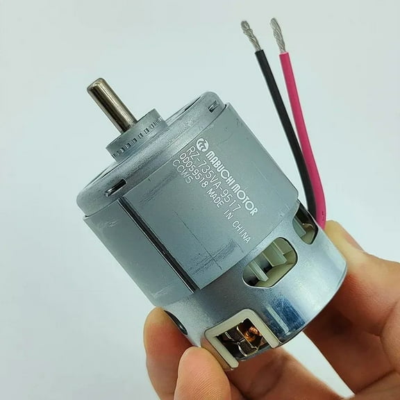 Mabuchi RZ-735VA-9517 RS-735 High-Speed Power Electric Drill Motor 12V-18V 20400RPM 5mm Shaft for DIY Garden Tools Screwdriver