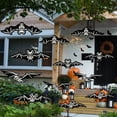 thumbnail image 2 of Halloween Decorations Outdoor Luminous Hanging Bat Flying Bat Hanging Decor, 2 of 9