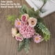 thumbnail image 1 of Centros de Mesa de Flores Artificiales para Decoración Del Hogar y La Sala de Estar. Arreglo Floral Artificial de Hierba de La Pampa para Bodas., 1 of 1
