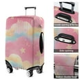 thumbnail image 5 of Colorful Cloud Star Pattern Luggage Cover Fashion Suitcase Cover Baggage Covers Fit 25-28 Inch Luggage (Go Travel), 5 of 5