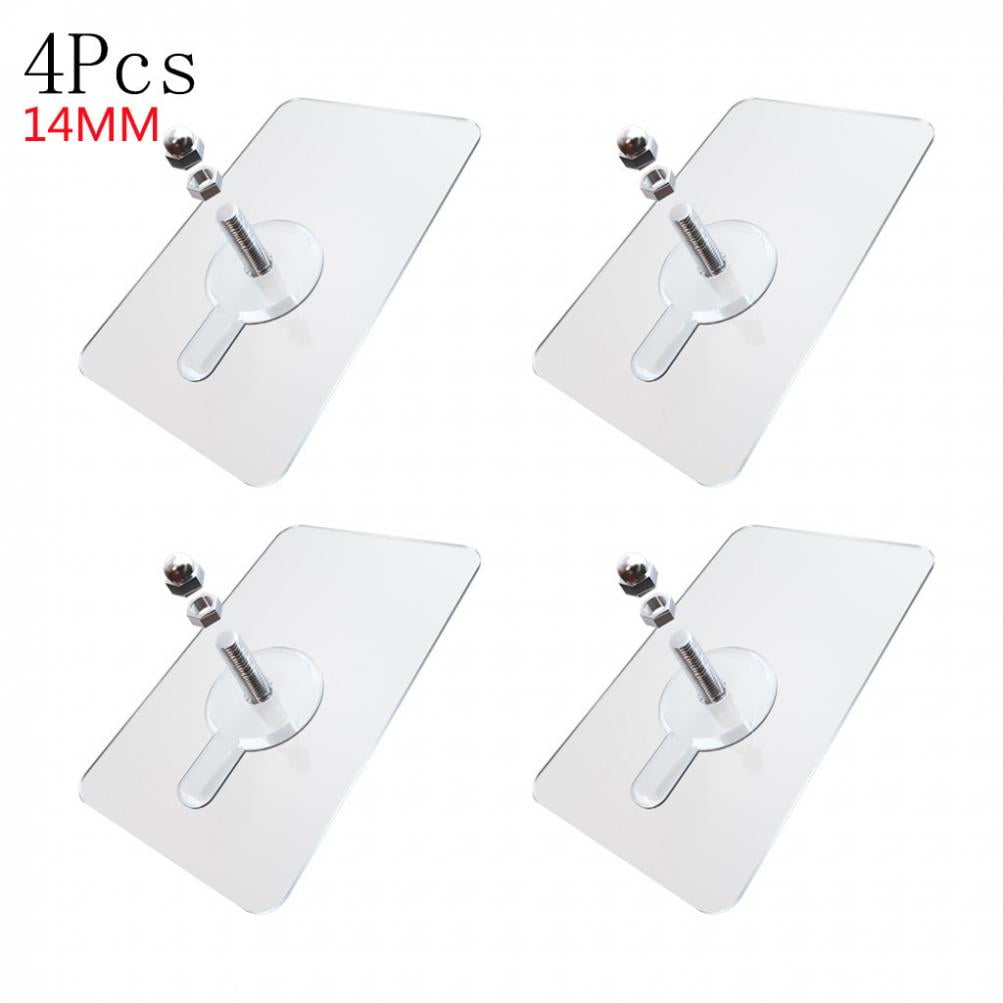 jovati Adhesive Hooks for Painted Walls Nail Free Wall Hook Screw Adhesive Non No Drilling for Bathroom Kitchen Adhesive Hooks Heavy Duty Heavy Duty Adhesive Hooks No Damage Wall Adhesive Walmart