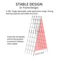 thumbnail image 5 of Slsy A-Frame Cucumber Trellis - Steel Plant Support for Climbing Plants, 5 of 8