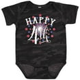 thumbnail image 3 of Inktastic Happy 4th- Fourth of July firework Boys or Girls Baby Bodysuit, 3 of 5