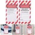 thumbnail image 3 of KAKOWELY 10pcs Lockout Tags Danger Do Not Operate Warning Tags Lockout Tagout Tags,5.67"X2.95"X0.04", 3 of 5