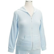 Maternity Velour Zip Hoodie