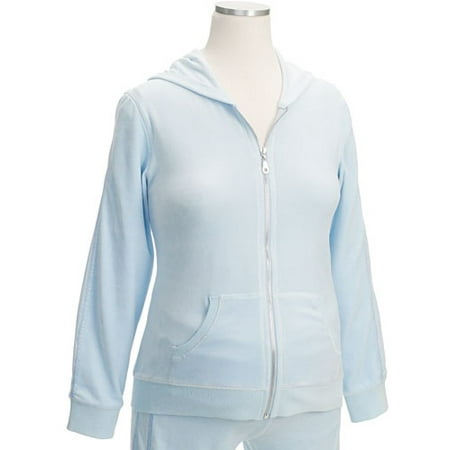 Maternity Velour Zip Hoodie