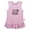 Pink Sleeveless Dresses, variant on I Woke Up This Cute Funny Dresses For Baby, Newborn Babies Skirts, Infant Princess Dress, 0-24M Kids Graphic Clothes (Pink Sleeveless Dresses, 6-12 Months)