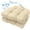 Cream, variant on Waterproof Outdoor Chair Cushions Set of 2, 19X19 Patio Wicker Chair Cushions, Tufted Outdoor Cushions for Patio Furniture, Thick Outdoor Patio Replacement Seat Pads for Porch Lawn Chairs Red