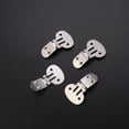thumbnail image 2 of 26PCS Shoe Clips Large Flat Blank Iron Metal Clips Shoe Supplies for DIY Craft Project, 2 of 6
