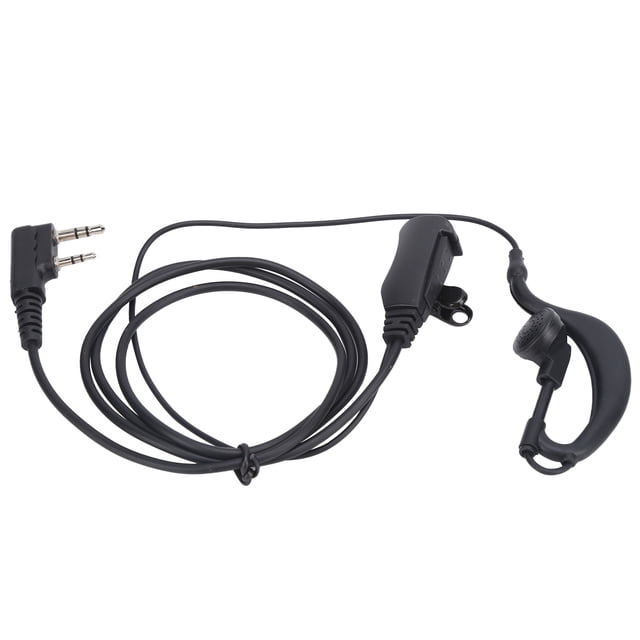 Auricular Walkie Talkie, Auricular Intercomunicador K Head Sonido Fresco Sin Distorsión Para La Serie TK Para Policía Para Seguridad