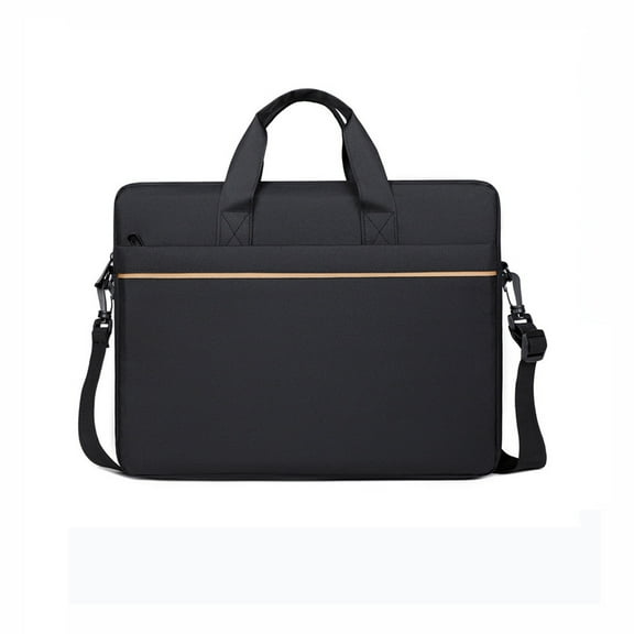 YiJuHui 1pcs 360 Protective Laptop Shoulder Bag, Computer Bags Compatible with MacBook, HP, Dell, Lenovo, Asus Notebook,Side Open Messenger Bag with Zipper Pockets 14in