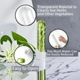 thumbnail image 5 of 2 Pack Herb Saver for Refrigerator, Fresh Herb Keeper, Herb Saver Pod Containers, Herb Fresh Keeper for Refrigerator,Herb Storage for Cilantro,Parsley, Asparagus,Keeps Vegetables Fresh for 2-3 Week, 5 of 6