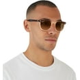 thumbnail image 2 of Ray-Ban Hawkeye Sunglasses, Timeless Square Eyeglasses, Havana On Transparent Brown/Brown Polarized, Size 52, 2 of 7