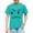 A289 Mint Green, variant on Kids Boys Funny Graphic T Shirt Cute Angry Face Print Short Sleeve Crewneck Casual Playwear School Tops Breathable Summer Everyday Basic Comfy Outfits Tees