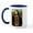White/Navy Inside, variant on CafePress - Mona Lisa (New) & Ruby Cavalier Mug - 11 oz Ceramic Mug - Novelty Coffee Tea Cup