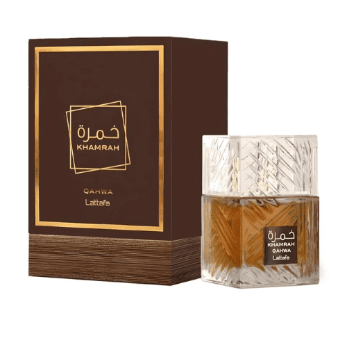Lattafa Khamrah Qahwa For Unisex Eau De Parfum Spray, 3.4 Ounce