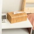 thumbnail image 5 of YOSADIER 1Pcs Tissue Box For Bathrooms Rectangular Shape Wood Material Decorative And Practical, 5 of 8