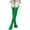 Green, variant on LWNYDPLSD Womens Long Socks Bow-knot Pure Color Socks Thigh High Socks Over The Knee Socks Festival Christmas Clearance Sale Black