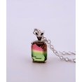 thumbnail image 5 of 2ct Watermelon Tourmaline Sterling Silver Necklace, 5 of 6