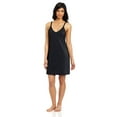 thumbnail image 1 of Vanity Fair Slip Ajusté Spinslip pour Femmes, Longueur 34-18, Noir Minuit, 1 of 4