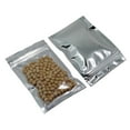 thumbnail image 5 of Clear Silver Airtight Mylar Bags Heat Seal Packaging for Jerky Food Storage, 5 of 5