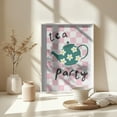 thumbnail image 4 of Tea Party Framed Art Modern Wall Decor, 4 of 15