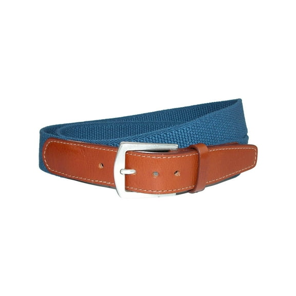 CrookhornDavis Newport Pique Cotton Woven Elastic Belt (Men)