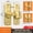 Gold, variant on 2 Pack No Punching Door Latch Enhanced Security Flip Latch Lock - Heavy-Duty 180 Degree Sliding and Swing Door Latch for Barns, Gates, and More
