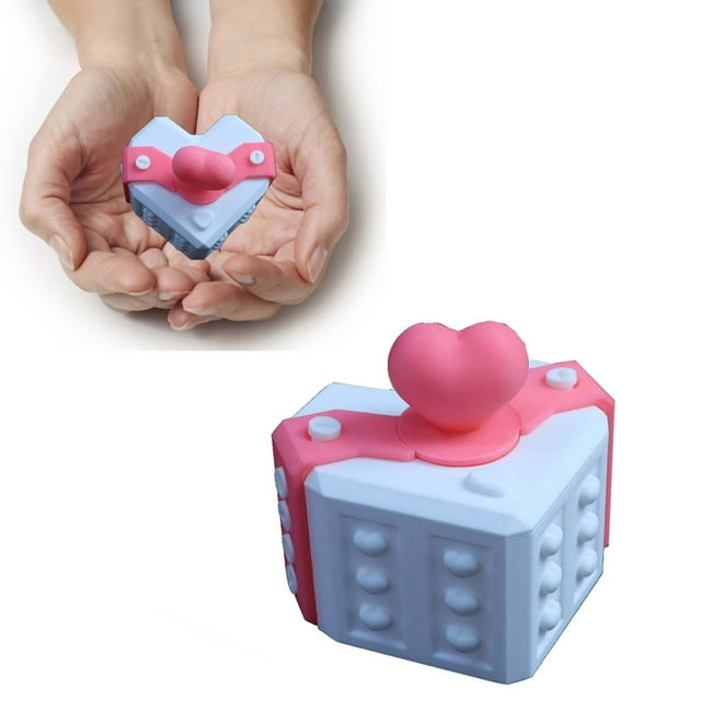 TIMIFIS Décorations Cœur, Boîte Cadeau Agaçante Décoration Maison