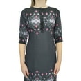 thumbnail image 3 of Bimba Women's Black Tunic 3/4 Sleeve Printed kurti Kurta Ethnic Dress Wear-20, 3 of 5
