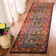 thumbnail image 2 of SAFAVIEH Cherokee Collection CHR918Z Black / Red Rug, 2 of 6