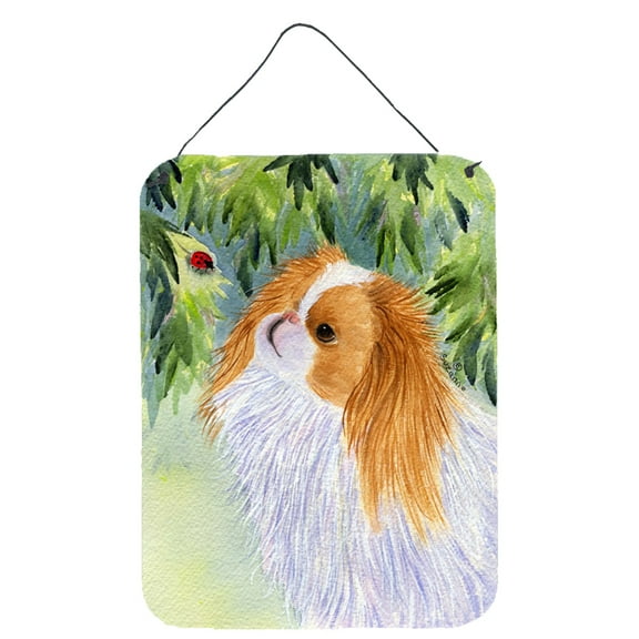 Caroline's Treasures SS8260DS1216 Japanese Chin Wall or Door Hanging Prints, 12x16, multicolor