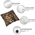 thumbnail image 4 of SHANXI Throw Pillow Covers Home Decor Golden Animal Painting Cat Pillow Cases Decorative Outdoor Cushion Couch Sofa Pillowcases 22x22in, 4 of 5