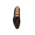 thumbnail image 4 of Men's Shoes, 100% Leather Stylish and Classic Brown Suede Loafer Shoes with Tassels, 4 of 4