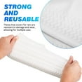 thumbnail image 5 of Waterproof Shoe Covers 2 Pairs,Rain Shoe Covers Reusable Silicone Non Slip Shoe Covers for Outdoor,Rain Shoe Covers for Women and Men (White, Large), 5 of 6