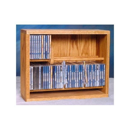 18.25 in. Dowel CD Storage Rack (Honey Oak) 18.25 in. Dowel CD Storage Rack (Honey Oak)