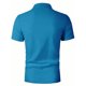thumbnail image 4 of Blusa y camisa de manga corta con cuello vuelto para hombre, jersey con cremallera y solapa estampada, blusa de manga larga con cuello vuelto, blusa de poliéster para hombre, 4 of 4