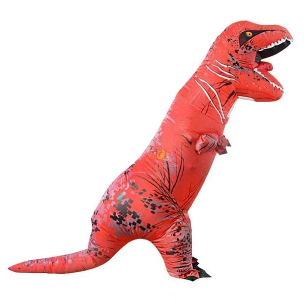 Disfraz inflable de tiranosaurio, disfraz de Halloween, juego de rol, disfraz inflable de dinosaurio musculoso realista