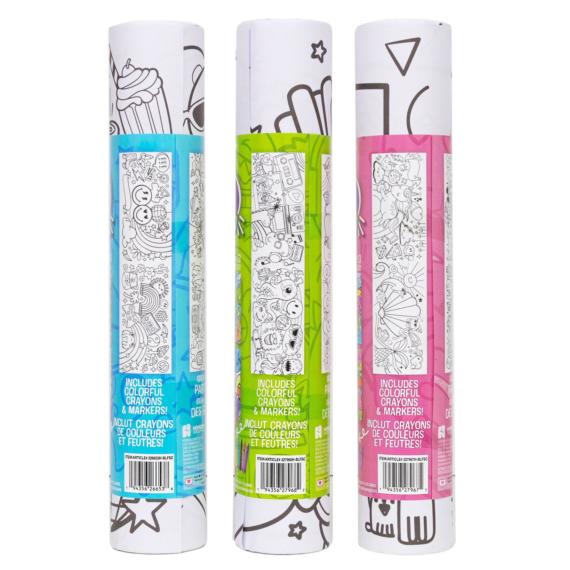 Made By Me rouleau à colorier : Aventures magiques