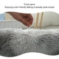 thumbnail image 3 of Inteprter Juego de alfombrillas de baño peludas, fáciles de limpiar y respetuosas con la piel, fabricadas con fibras acrílicas, alfombrilla Juegos de accesorios de baño Caqui, 3 of 6