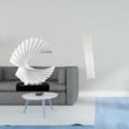 thumbnail image 2 of Escultura de ola, estatua de resina, lámpara de pie moderna, cubierta de lámpara minimalista, iluminación creativa, decoración adecuada para sala de e, 2 of 8