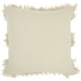 thumbnail image 2 of Mina Victory Life Styles Diamond Stripe Texture Cotton Throw Pillow in Yellow, 2 of 5
