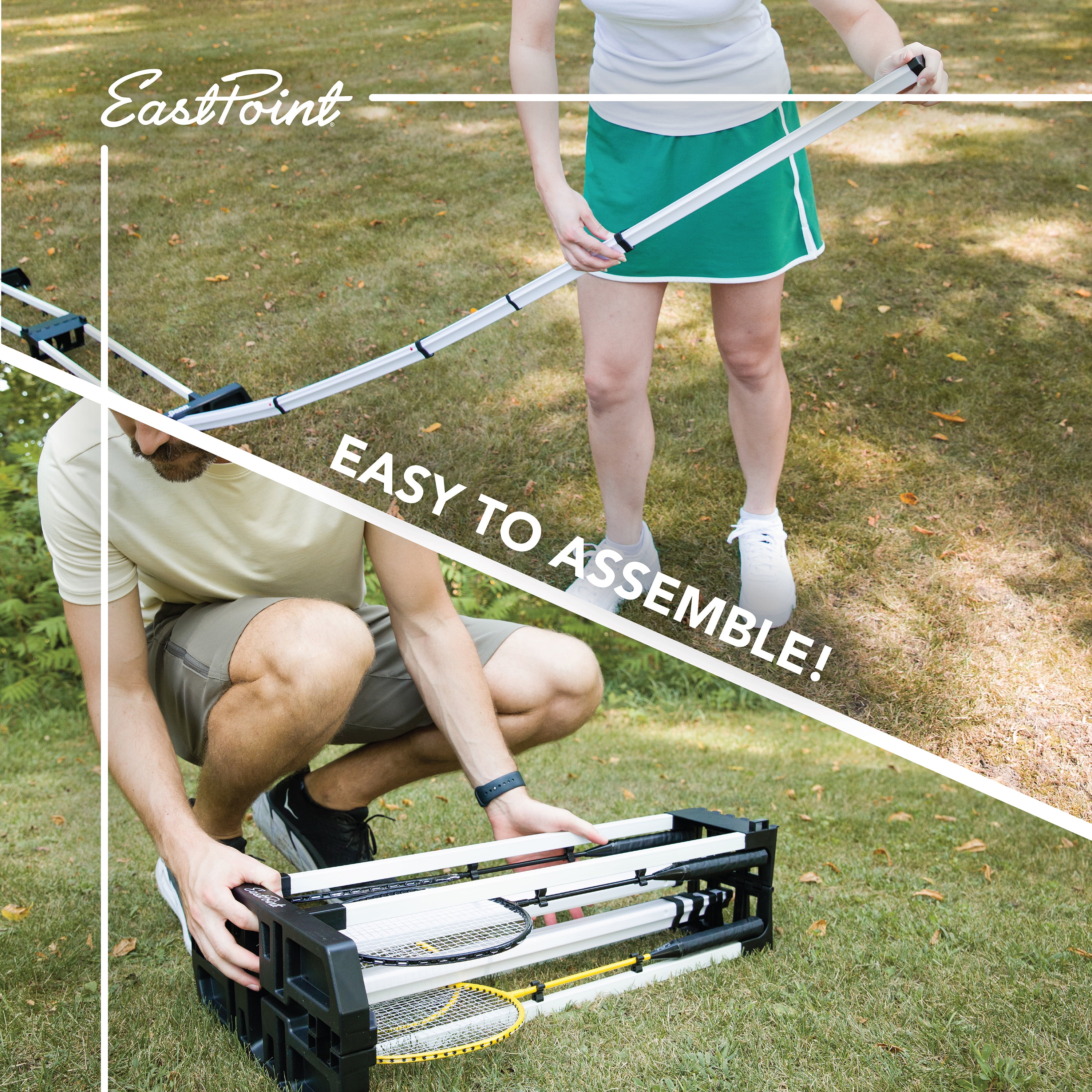 EastPoint Badminton Premium Easy Setup Set