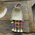 thumbnail image 2 of Handmade Bamboo Wind Chime Ethnic Style Hanging Ornament Outdoor Indoor Home Decor for Bar Cafe Garden Patio Porch Balcony, 2 of 3
