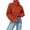 Z3-Orange, variant on Duoif Womens Sweaters Women's High Neck Pullover - European & American Knitted Top Fall Sweaters for Women Black L